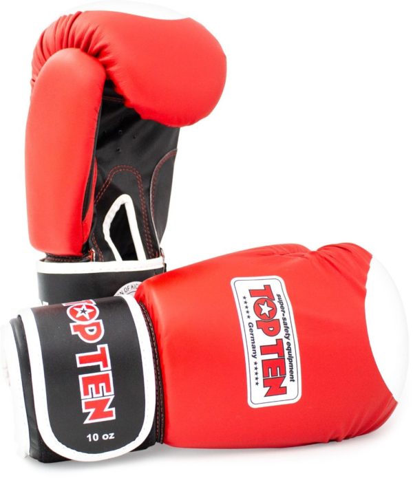 TOP TEN Boxhandschuhe WAKO Rot