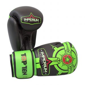 Kampfsport Ausrüstung TOP TEN Boxhandschuhe Imperium Grün