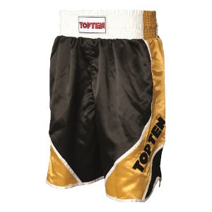 Top-ten-boxing-shorts-shiny-schwarz-gold-wc