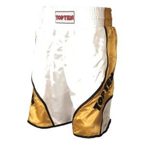Top-ten-boxing-shorts-shiny-weiß-gold-wc