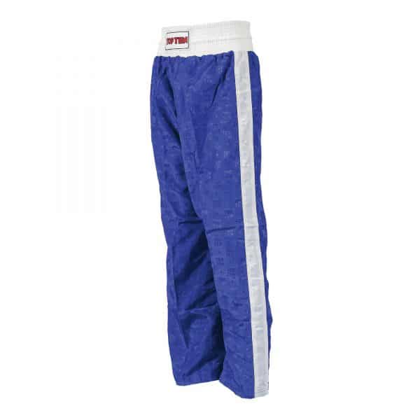 Top Ten Kickboxhose Classic Blau Weiß