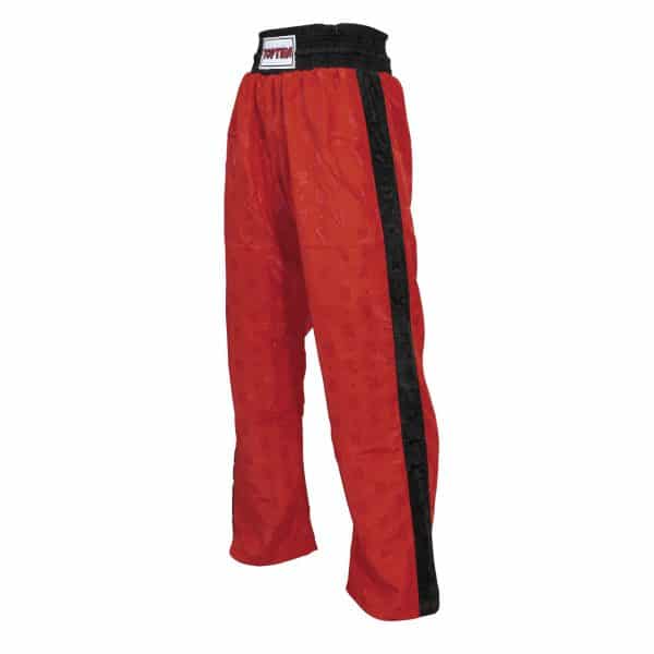 Top Ten Kickboxhose Classic Rot Schwarz