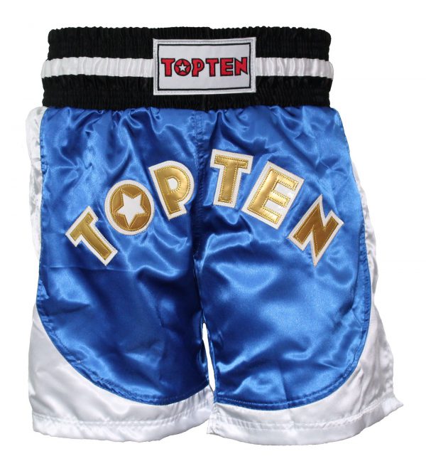 Top Ten Kickboxing Shorts Kick Light Blau