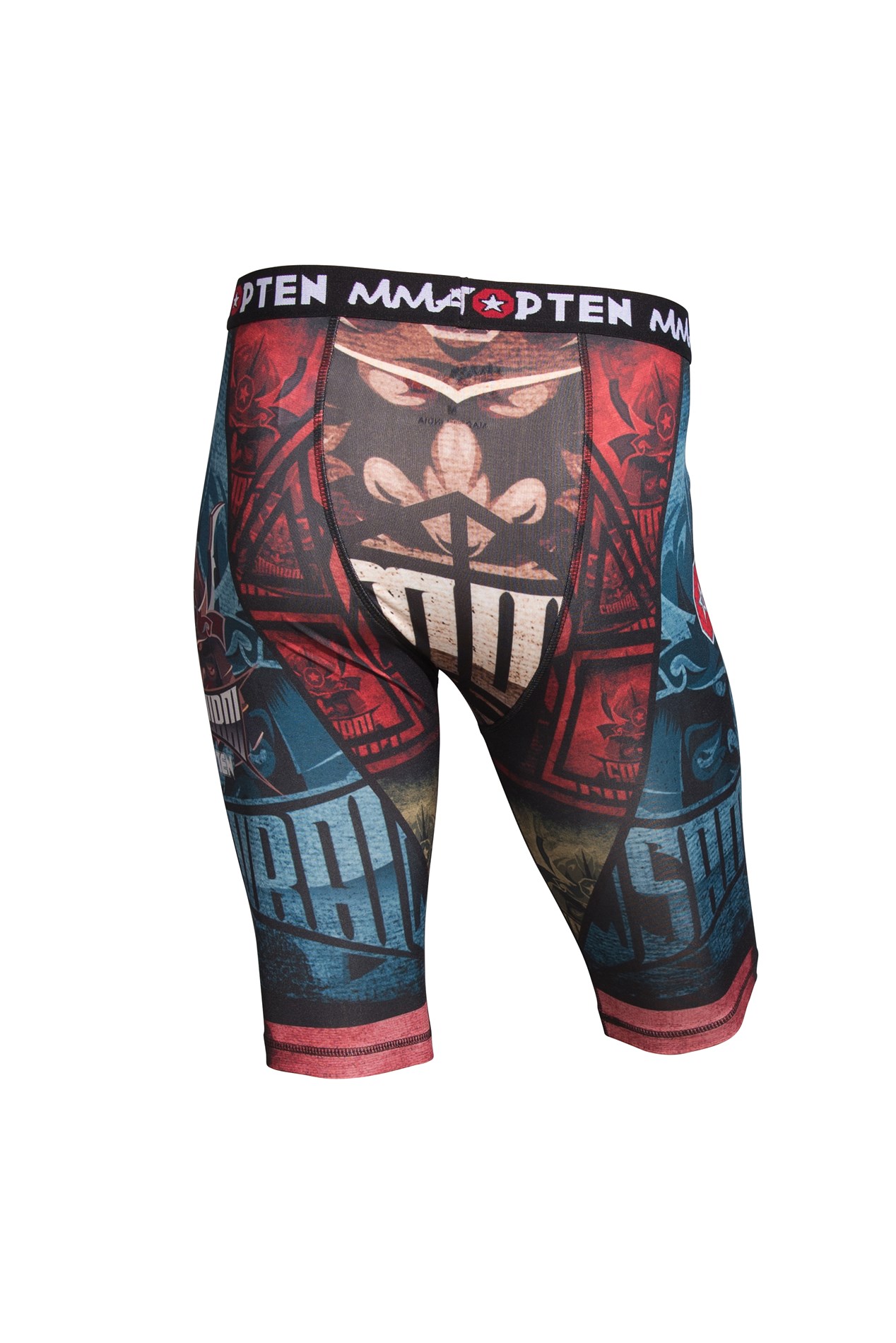 TOP TEN MMA Compression Shorts Samurai Design II günstig bei Fightstop kaufen fightstop.de