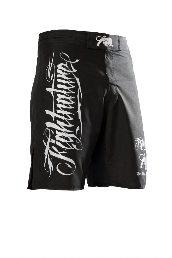 Fightnature MMA Shorts Schwarz