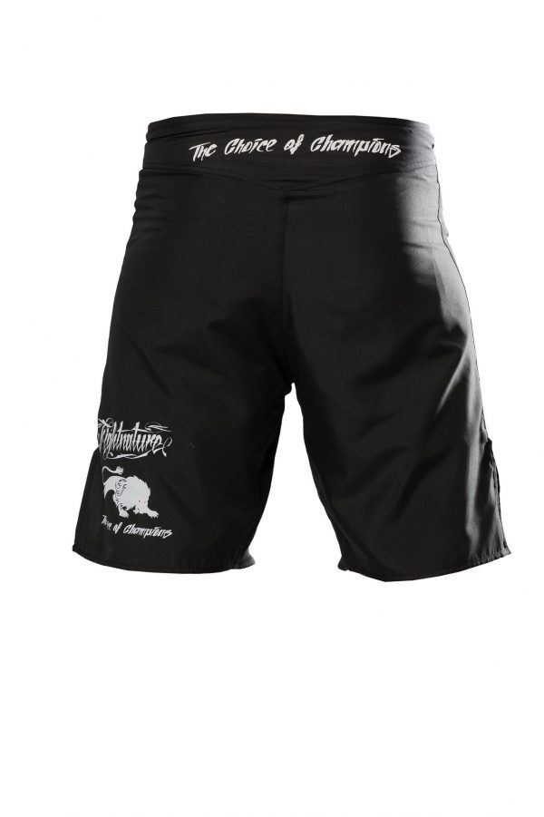 Fightnature MMA Shorts Schwarz