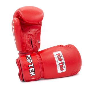 TOP TEN Boxhandschuhe IBA Rot