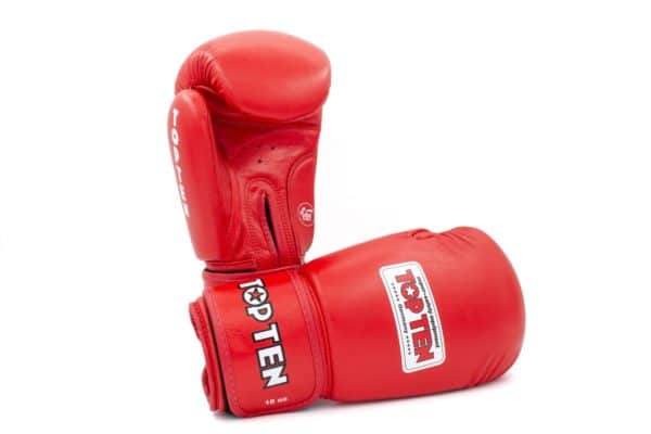 TOP TEN Boxhandschuhe IBA Rot