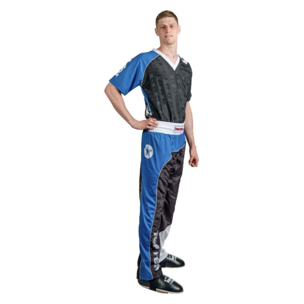 TOP TEN Kickbox Uniform Bow Schwarz-Blau