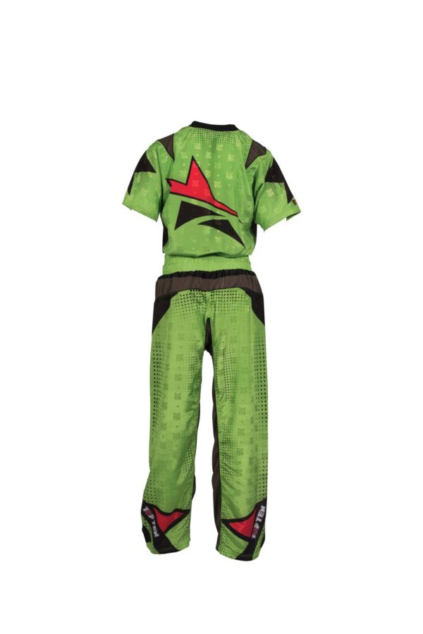 TOP TEN Kickbox Uniform Future Grün-Schwarz