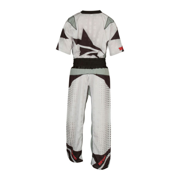 TOP TEN Kickbox Uniform Future Weiß-Schwarz