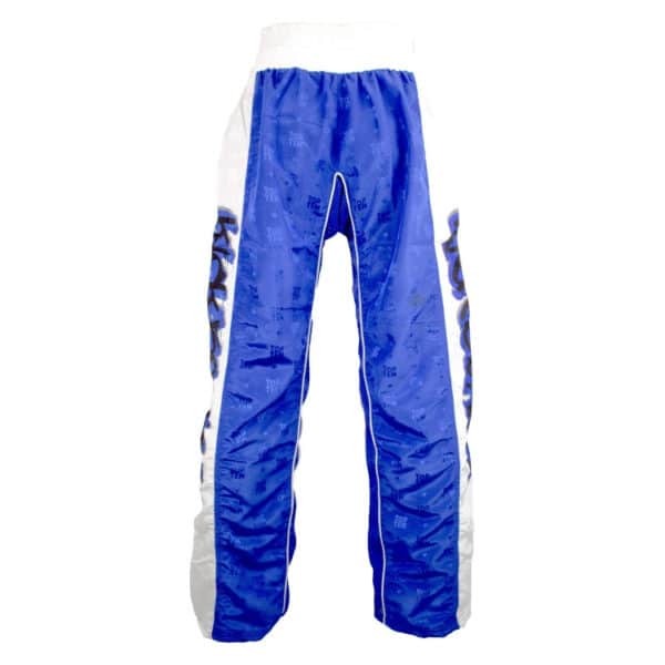 TOP TEN Kickboxhose Graffiti Blau