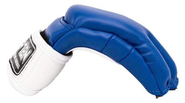 TOP TEN MMA Handschuhe Striking C-Type Blau-Weiß