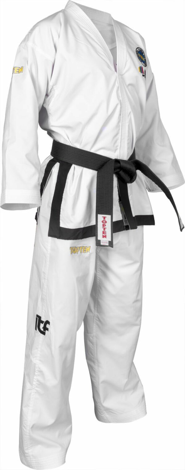 TOP TEN Taekwon-Do Master Dobok Premium Gold
