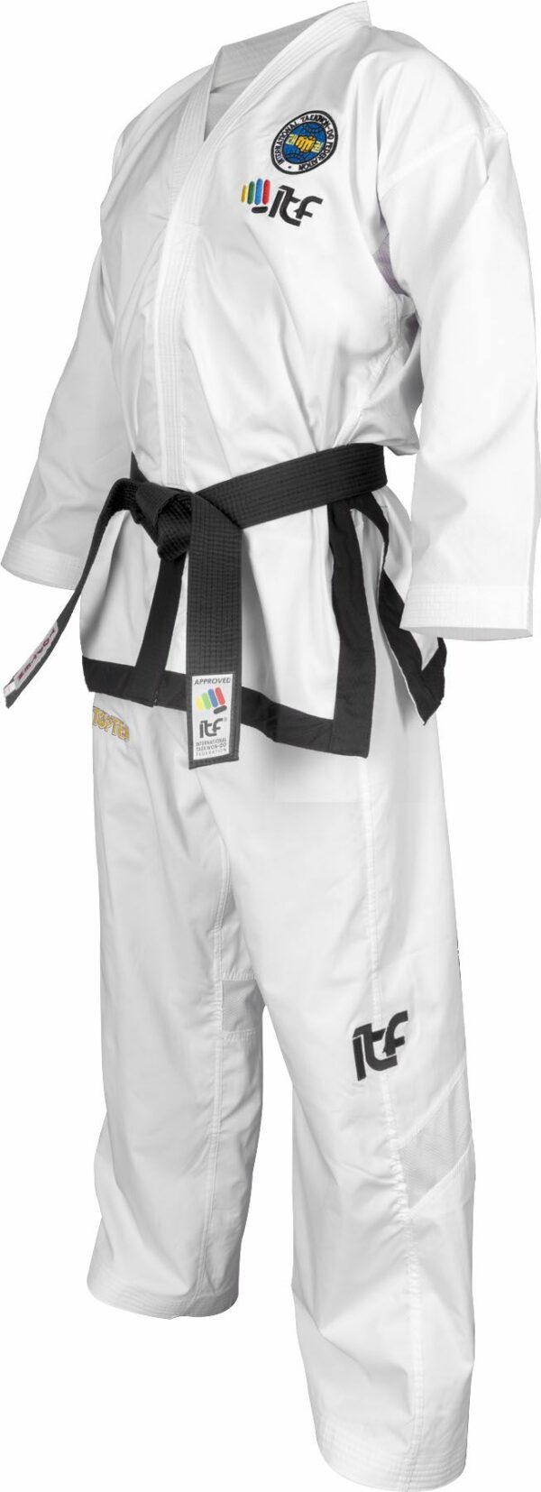 TOP TEN Taekwon-Do Master Dobok Premium Gold