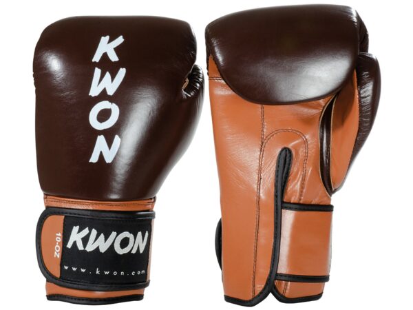 KWON Kickboxhandschuhe KO Champ Braun